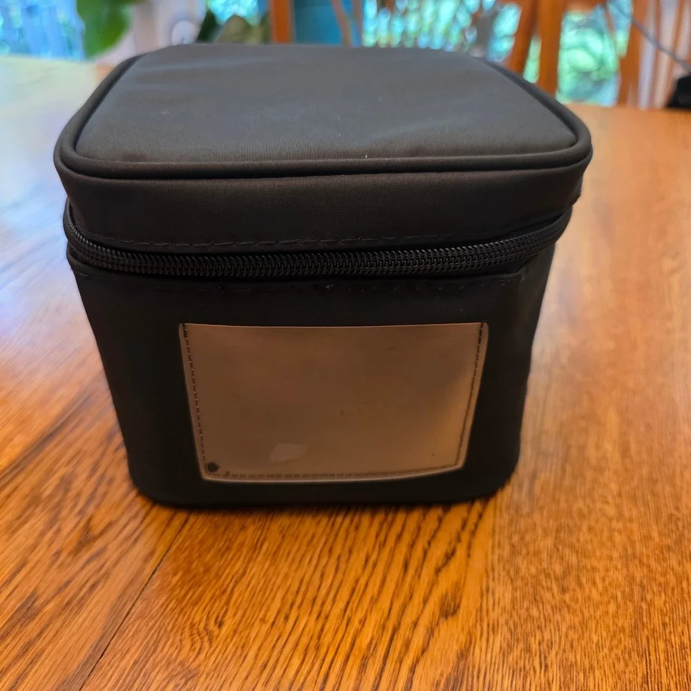 Medela Breast Milk Cooler Bag Black Insulated Zip Case with Handle Shower Gift